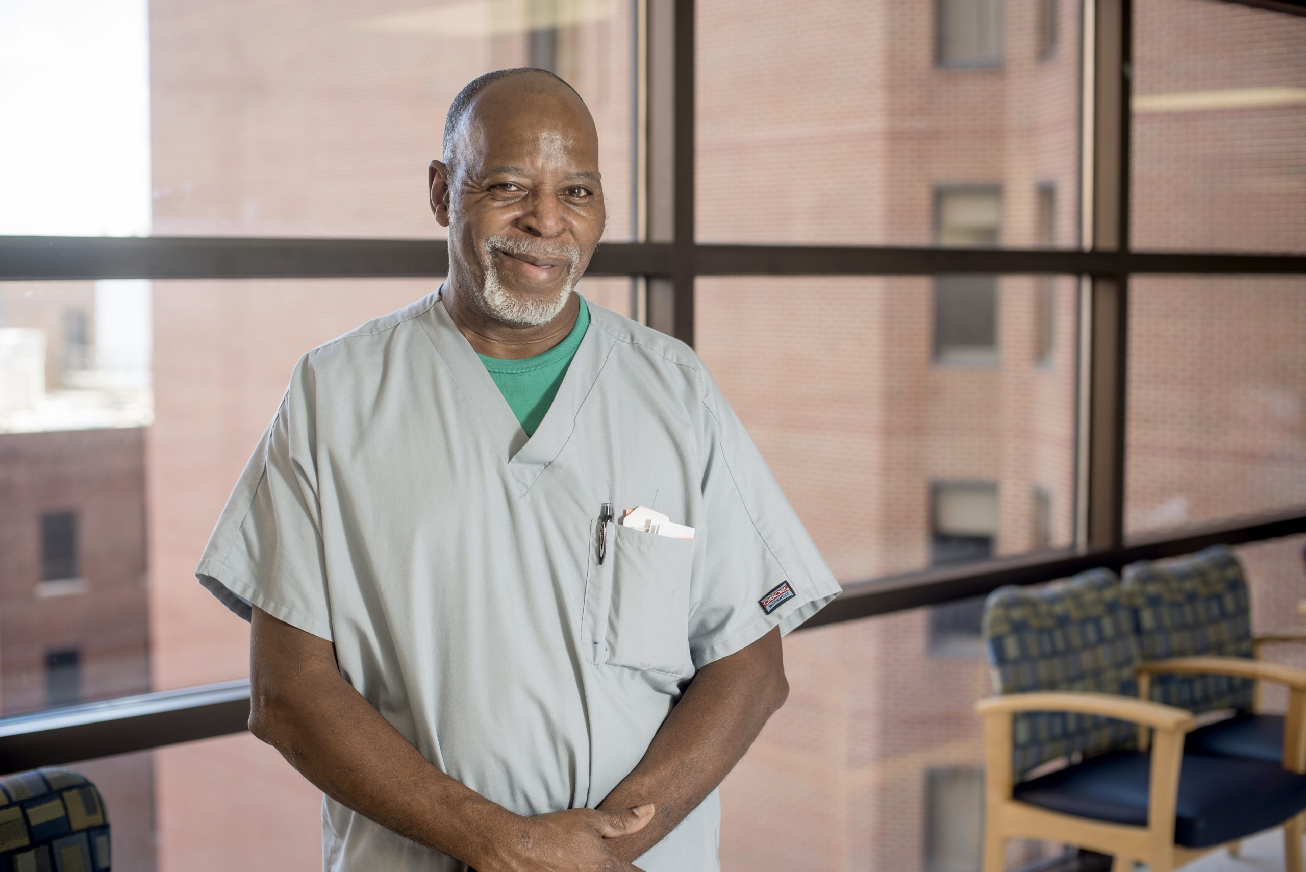 40 years service Johnnie Fleming Cardiovascular ICU Nurse Asst II