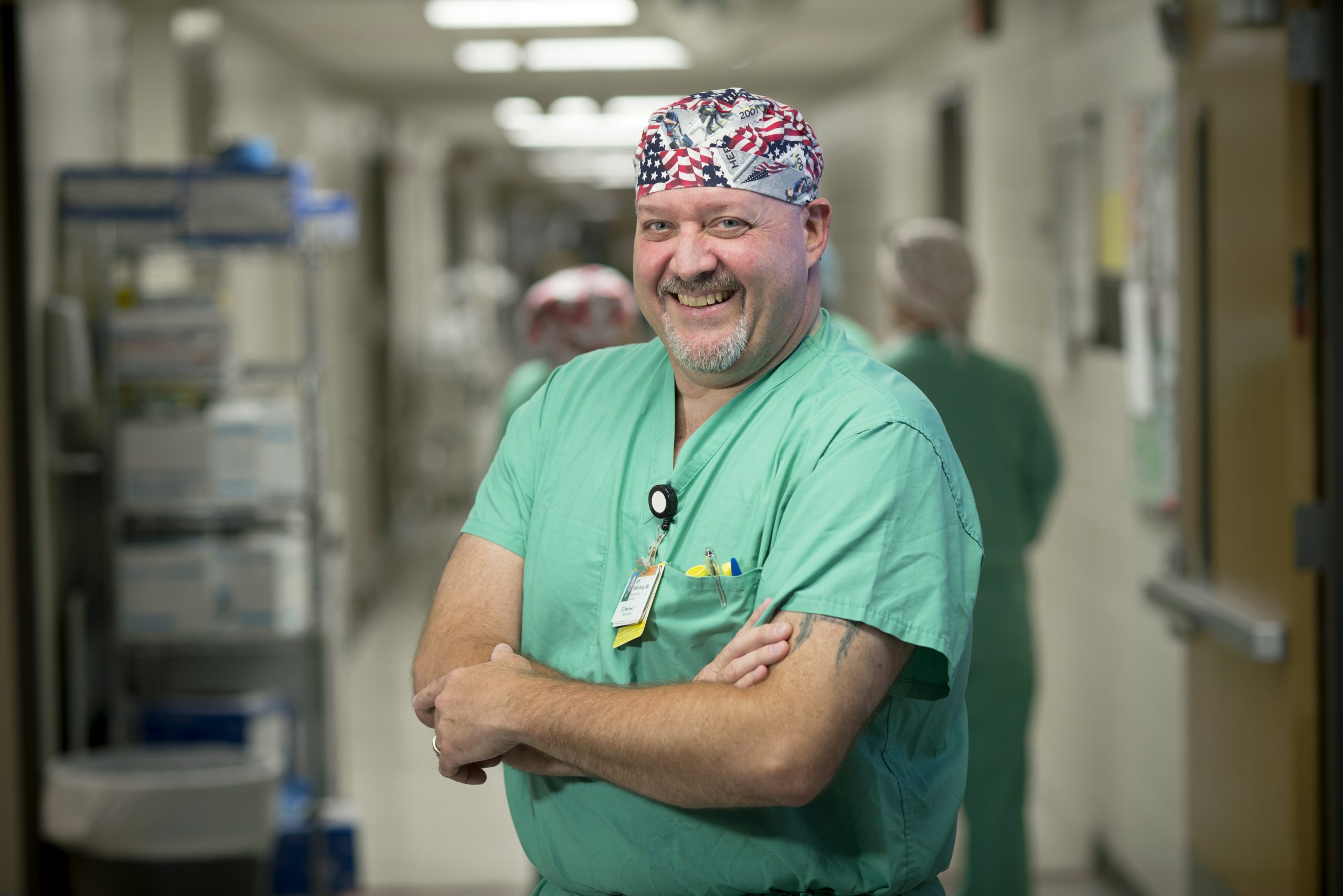 Employee of the Month EOM for July Jeff Vanderburg Surgical Services
