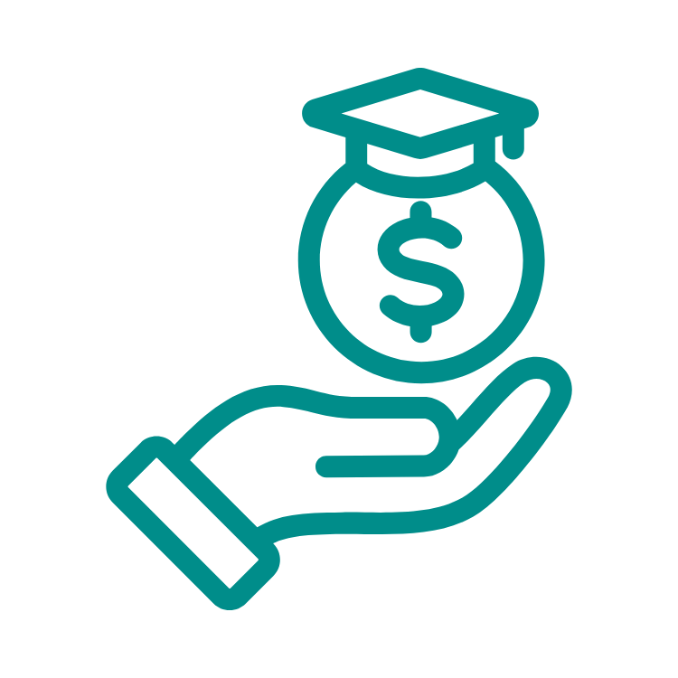 hand-money bag icon