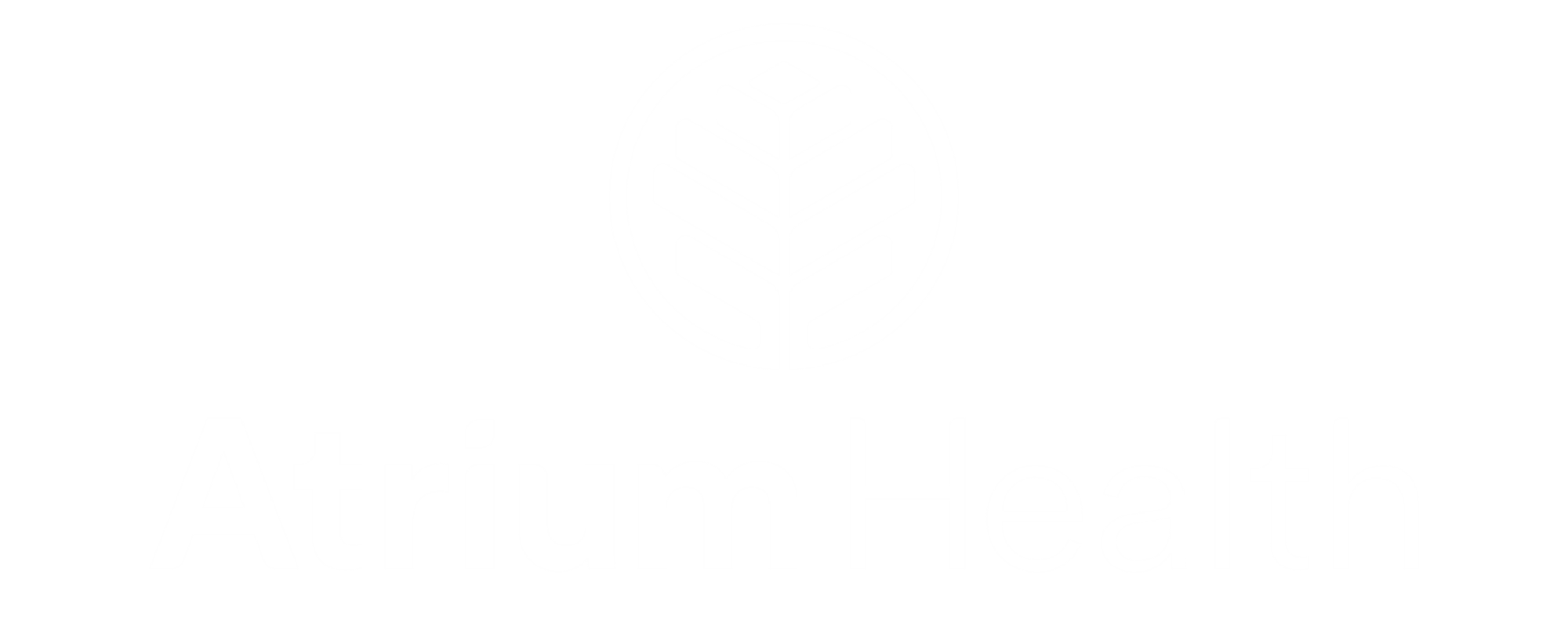 Atrium Health - Vertical White