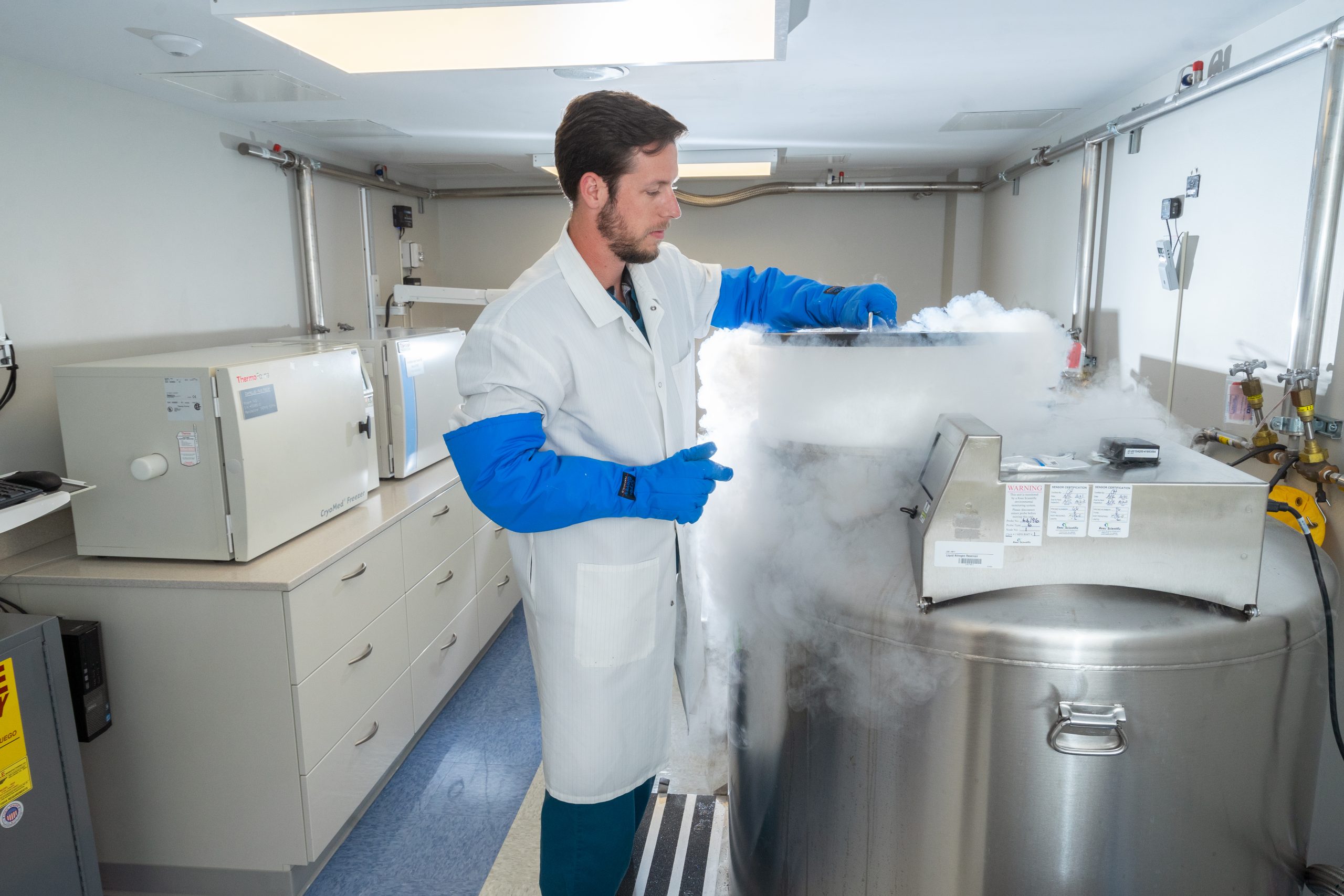 Advocate Health laboratory researcher