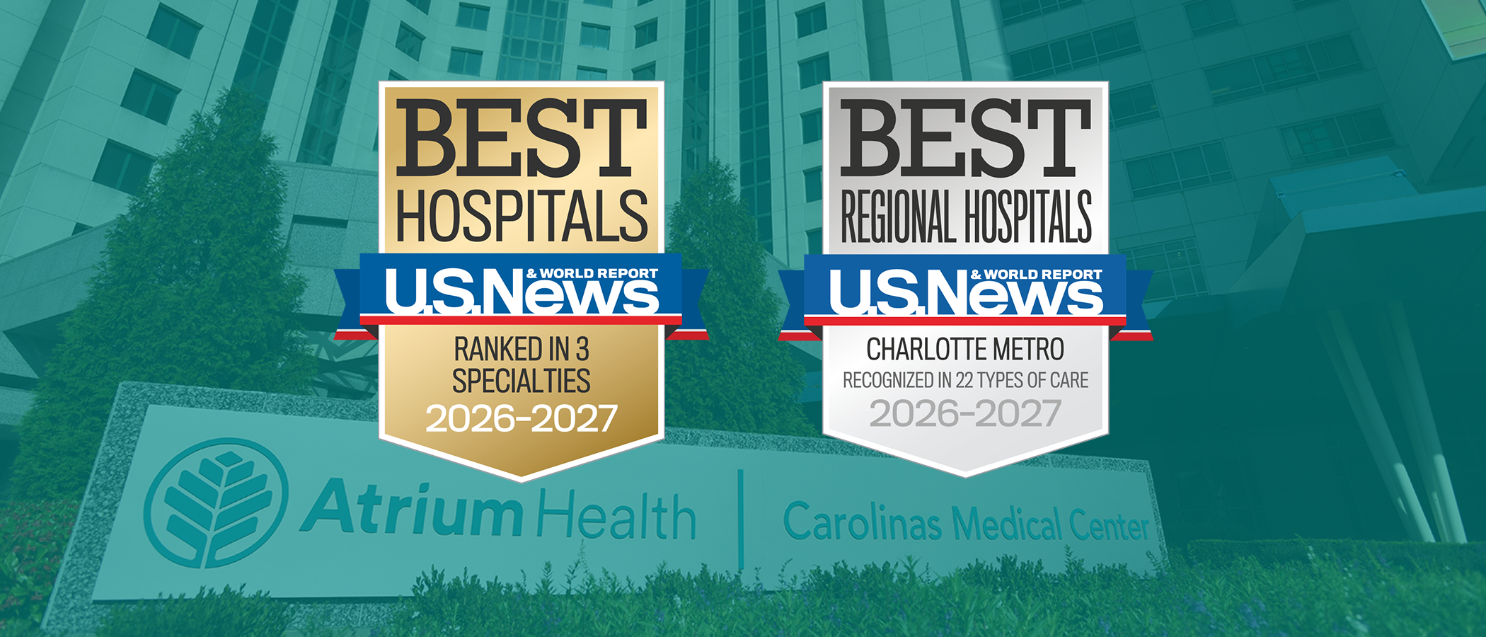 Carolinas Medical Center Atrium Health Best Hospitals U.S. News and World Report