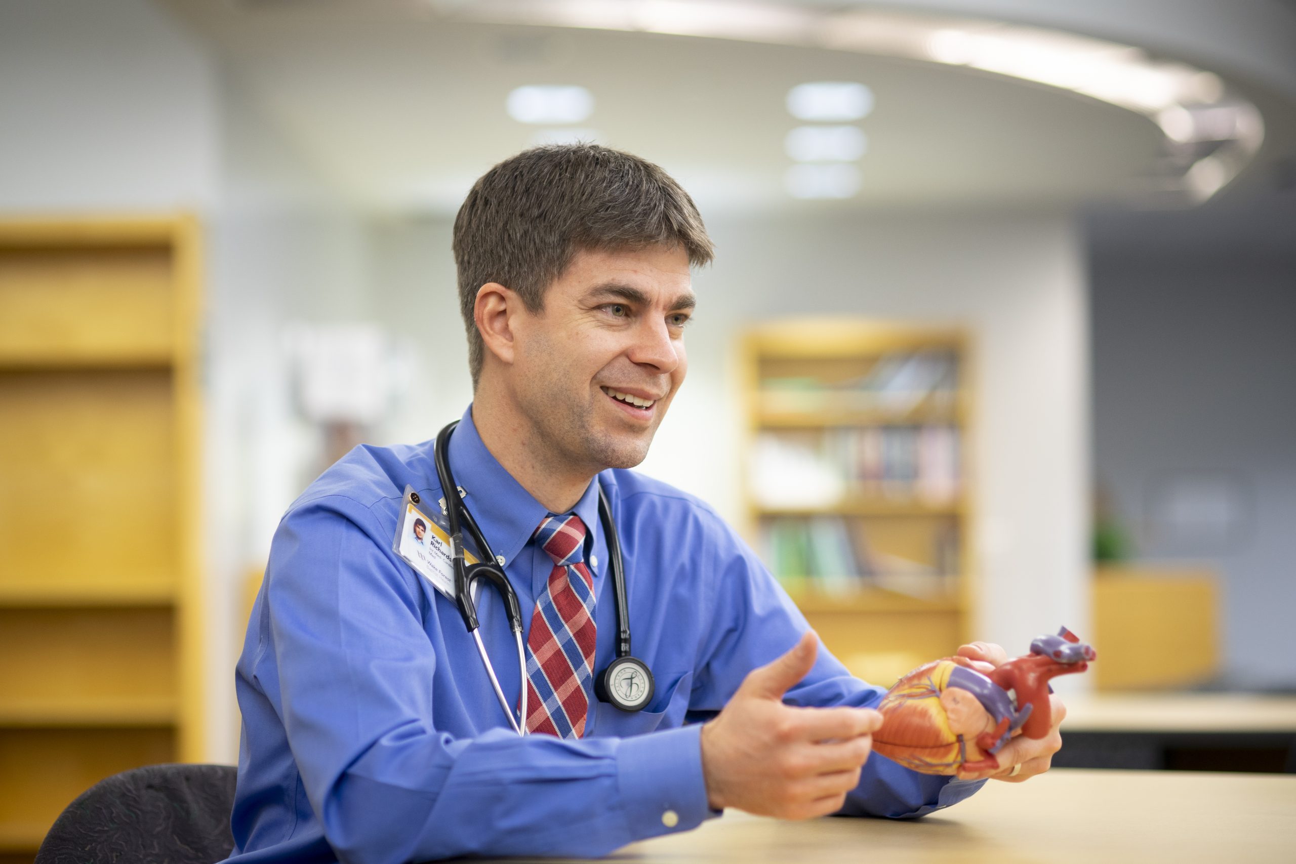 Cardiologist discusses heart attacks for Heart Month syndicated article.