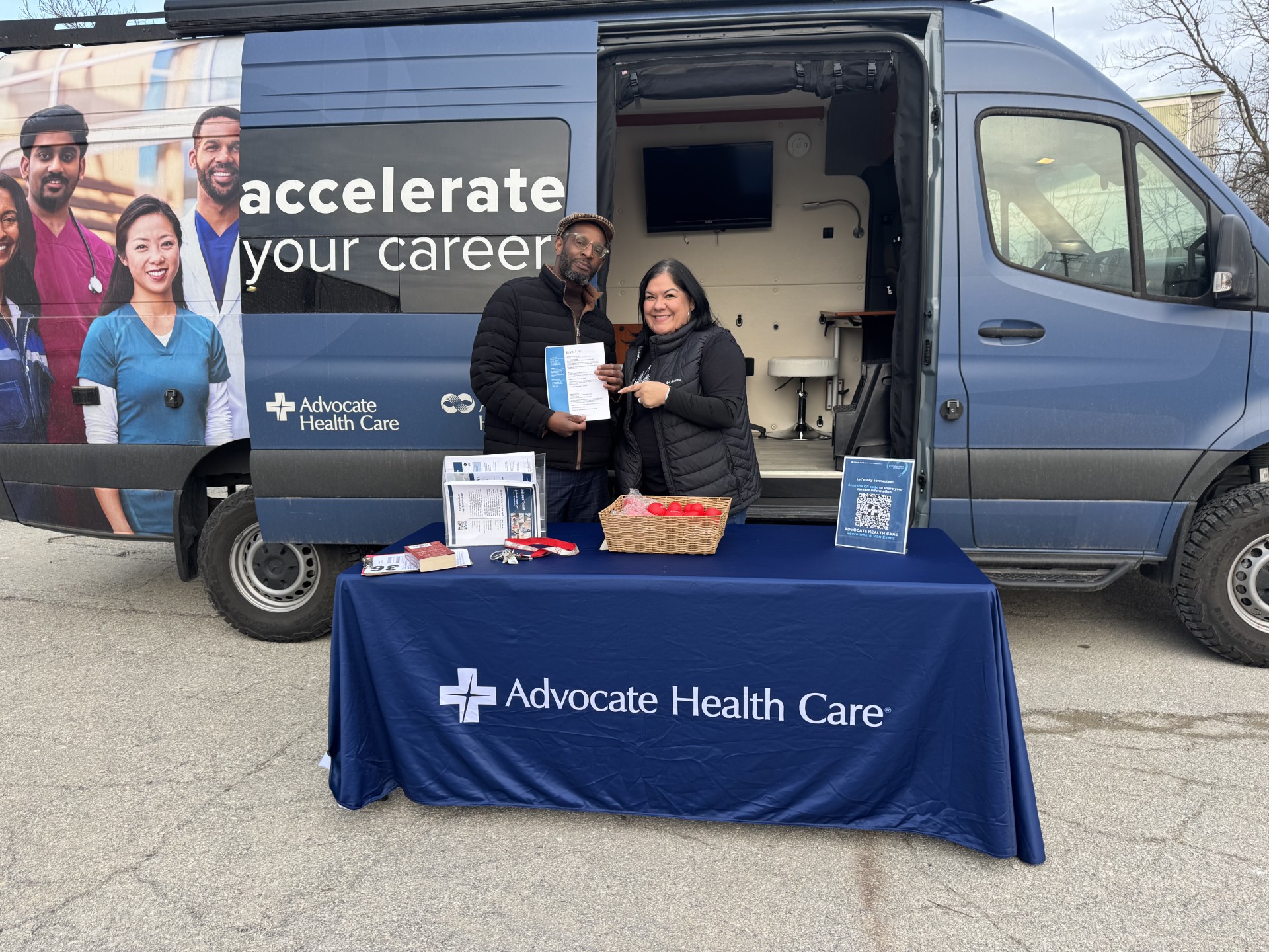 Advocate Health Care Mobile Hiring Event